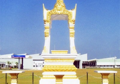 ศาลพระพรหม 19-21 (พิเศษ) พร้อมโต๊ะบูชา 4 ชุด